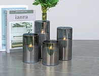 wax candle glass