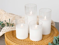 wax candle glass
