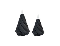 LED holiday 3D flame wax candle