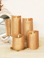 flickering flameless candles