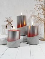 unique led wax candle