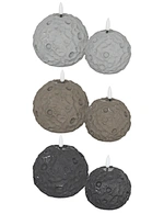 led light led candle night light cement light wax candle