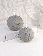 led light led candle night light cement light wax candle