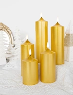 flickering flameless candles