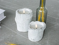 led wax candle unique