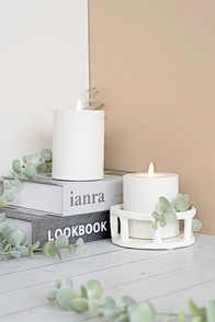 flickering flameless candles