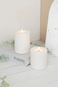 flameless flickering tea lights