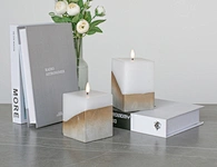 real wax flameless candle