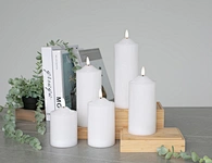 flickering flameless candles