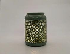 LED metal lantern