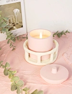 flameless candle with wax