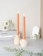 flickering flameless candle