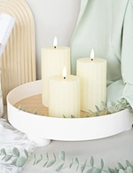 flickering candle
