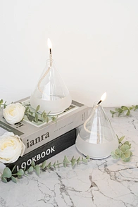 led candle glass light  led light