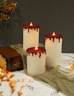 halloween pumpkin candles