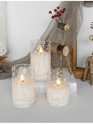 wax candle glass