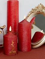 flickering candles