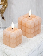 flickering candles