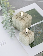 flickering candles