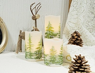 LED wax candle