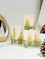LED wax candle