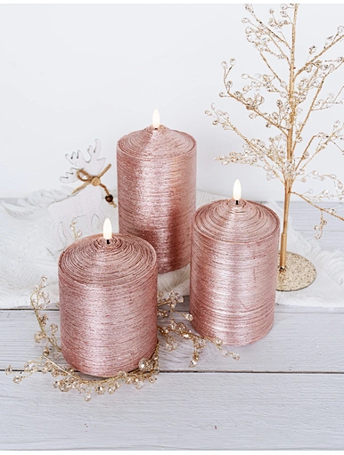 flickering flameless candles
