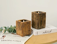 flickering candles