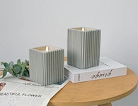 led wax candle light