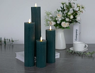 led wax candle light