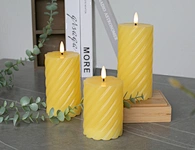 unique led wax candle
