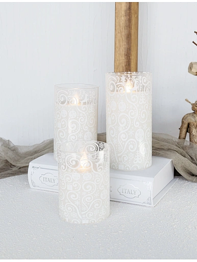 led candles wax