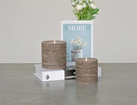flameless candles wax