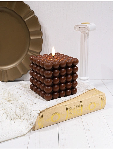 led wax candle light