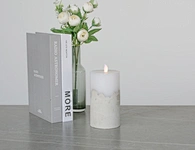 flickering flameless candle