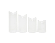 LED holiday swing wax candle