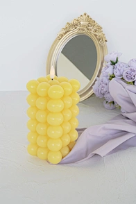 led wax candle light
