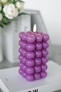 led wax candle light