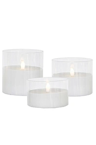 led candle glass light  led light