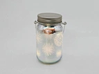 LED glass jar