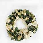 Christmas Wreath with LED light chain