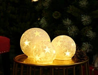 Led glass ball