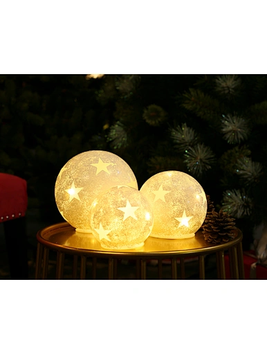 Led glass ball
