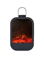 LED metal flameless fireplace