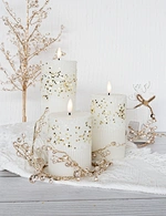 led wax candle unique