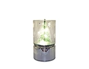 LED glass tube with xmas tree deco
