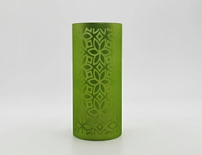 LED glass pot