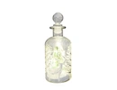 LED glass bottle with xmas tree deco