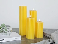led wax candle unique