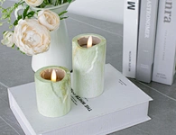 flameless candles wax