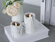 real wax flameless candles